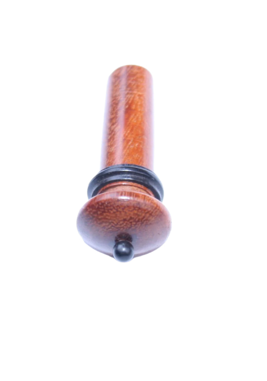 Violin Endpin-Pernambuco-Ebony pin & collar