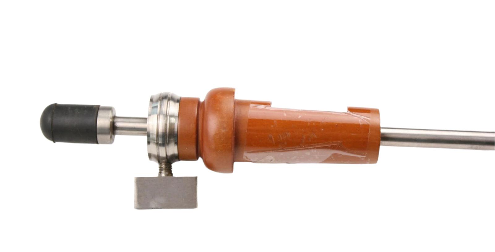 Cello Endpin Titanium- Boxwood Chrome