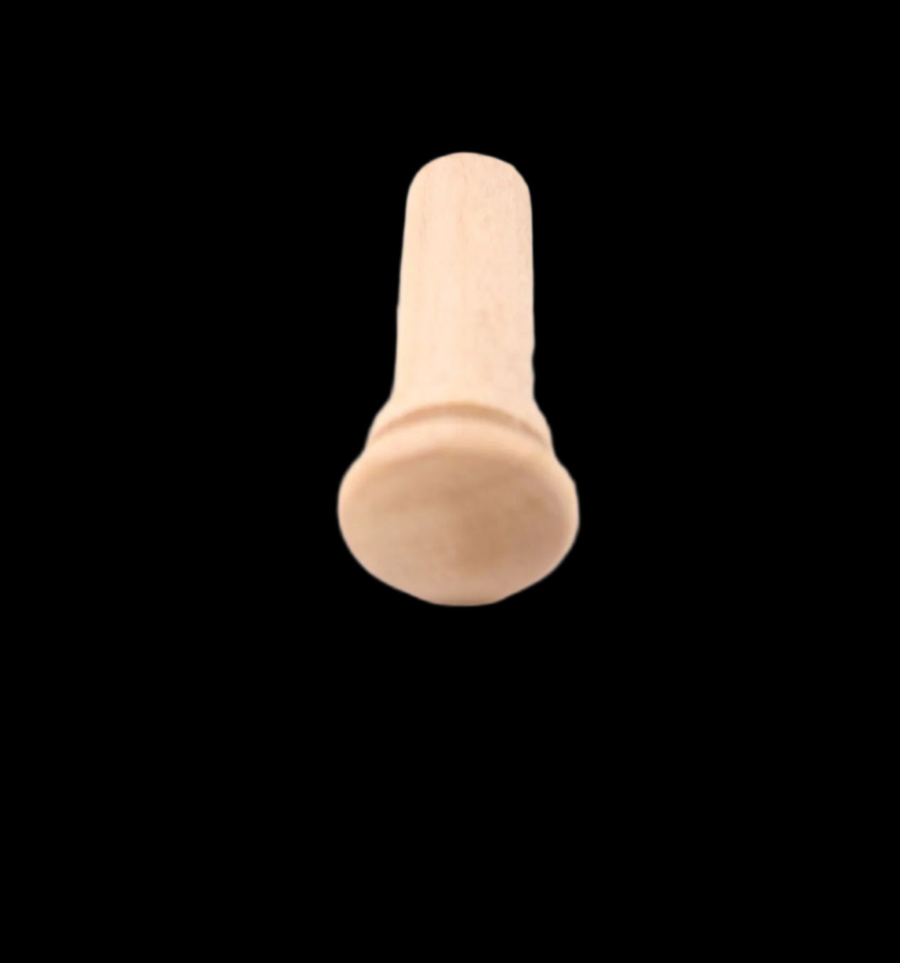 Violin Endpin-Maple-Round Flat