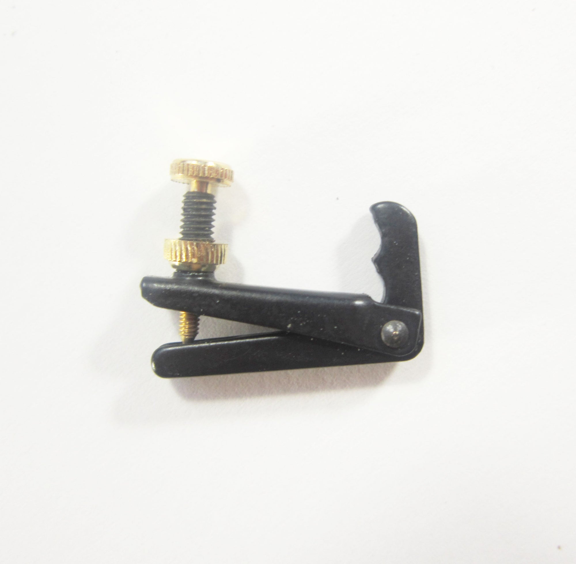 Violin fine tuner-black-gold screw