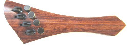 Violin tailpiece-"Schmidt Harp-style"-Tetul-no saddle-4 tuners