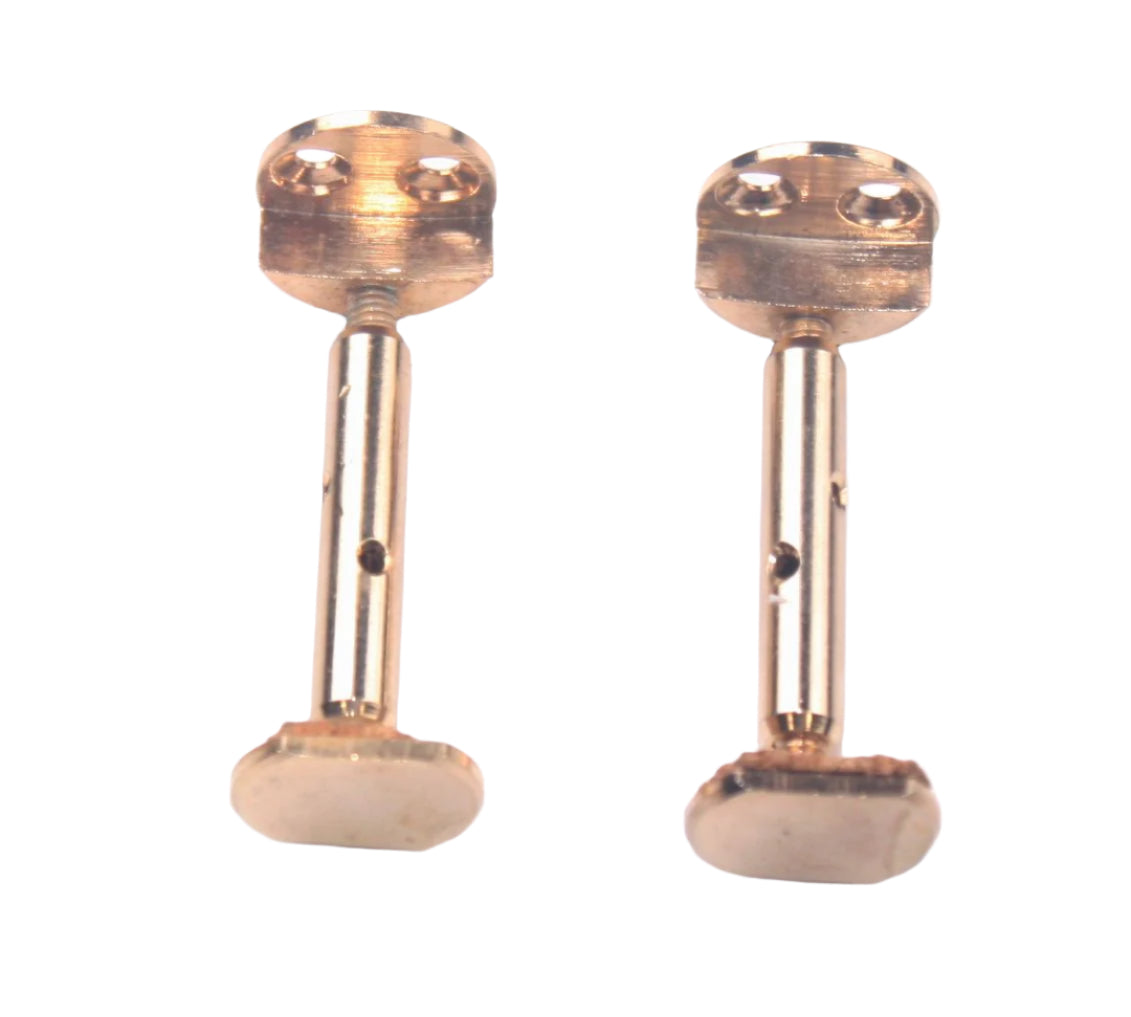 Viola Chinrest Brackets-Hill Gold