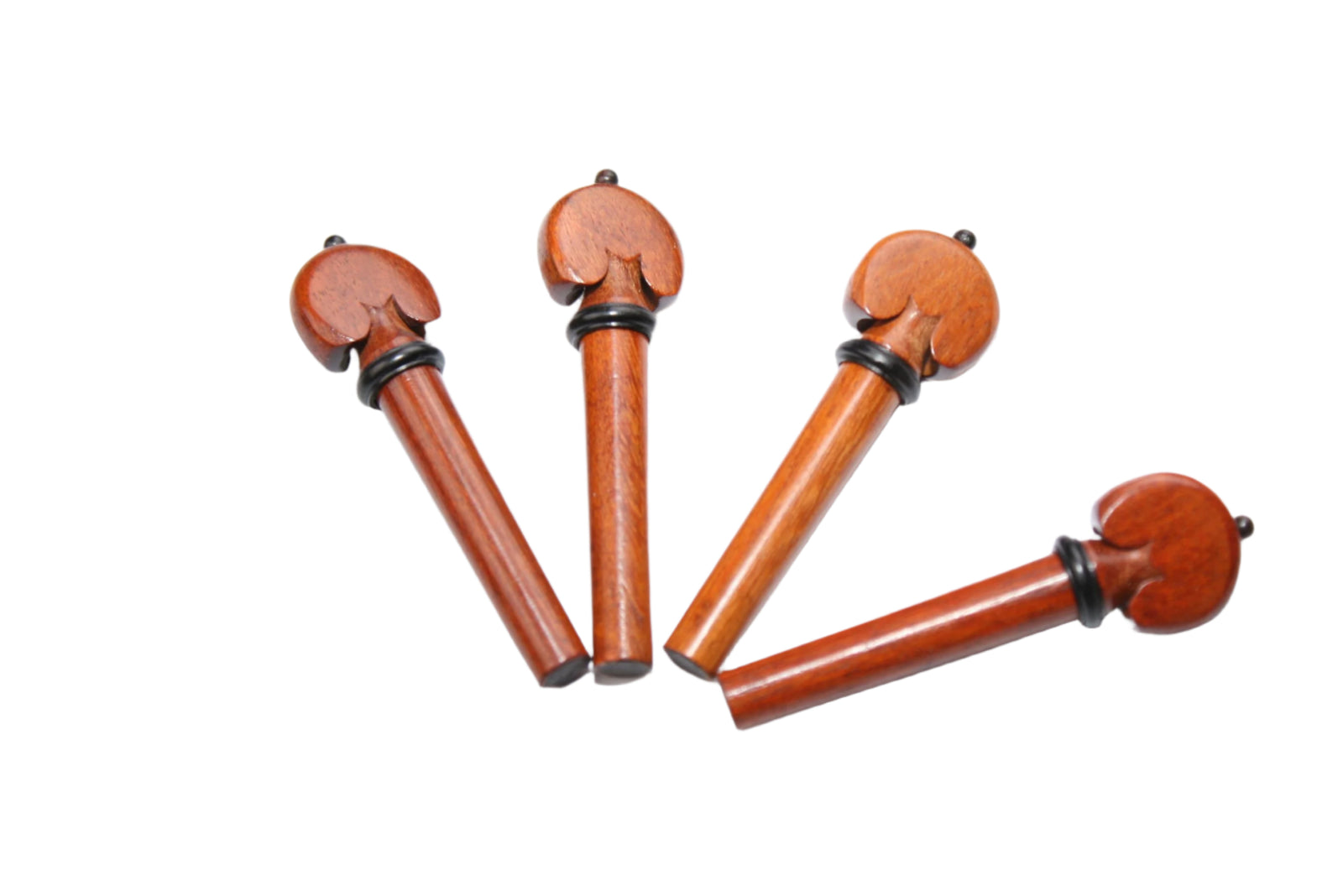Violin Pegs-Heart-Pernambuco-1/2 size