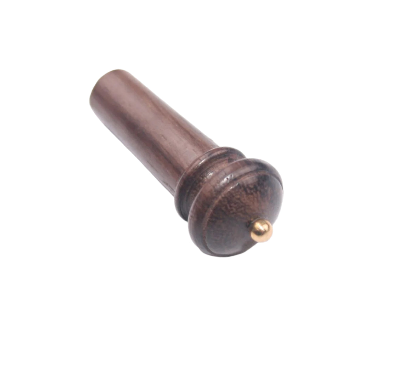 Viola Endpin-Rosewood-Rround-Gold Pin