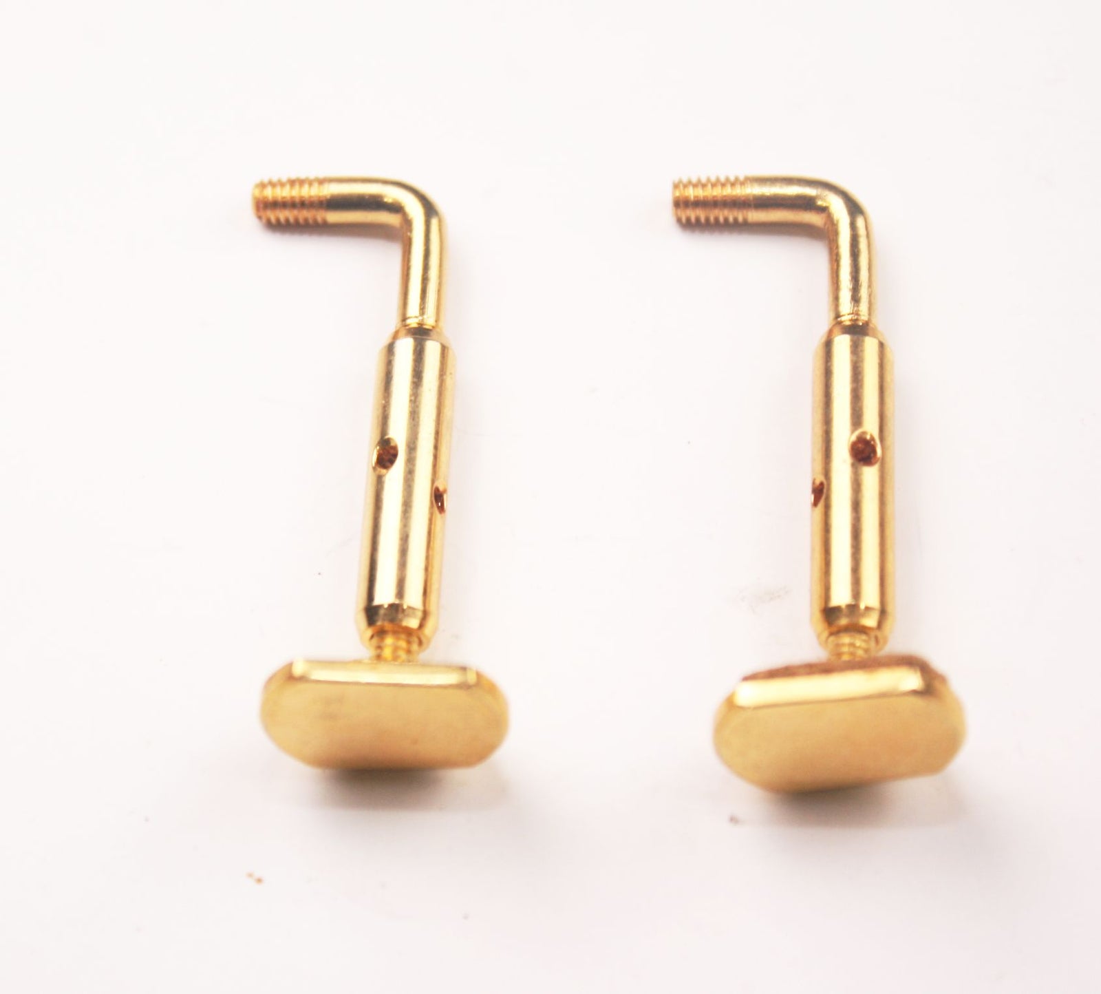 Viola Chinrest Brackets-Semi Hill Gold