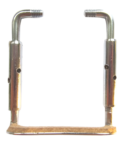 Violin chinrest brackets-standard chrome