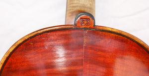 Italian violin- Stefano Scarampela-Mantova 1911