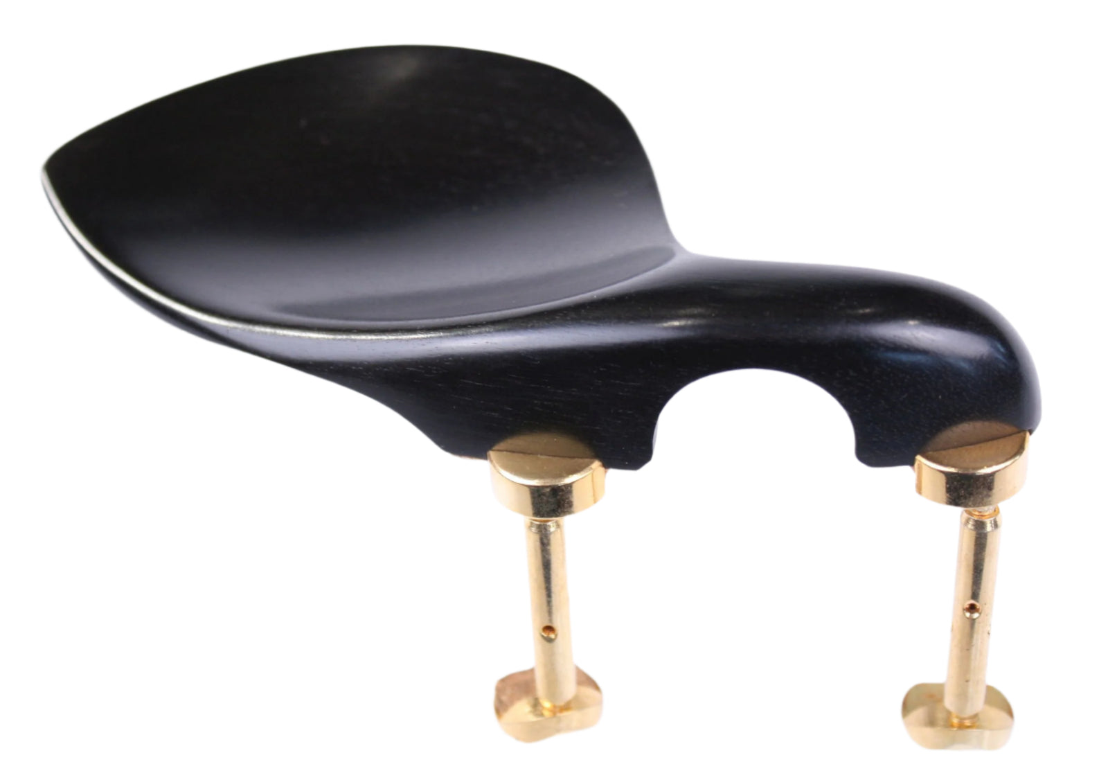 Viola Chinrest-Strad-Ebony-Hill gold