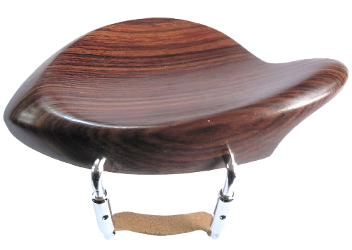 Violin chinrest- Stroebel-rosewood standard chrome