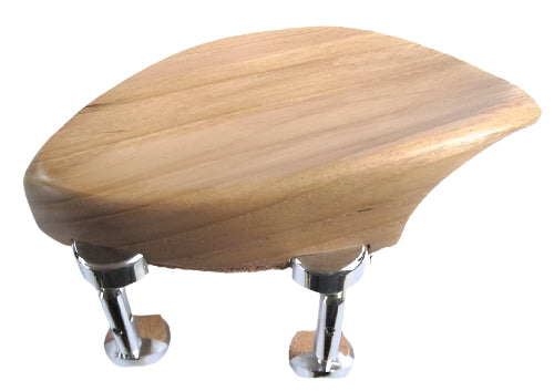 Violin chinrest- Teka-Teak-Hill chrome