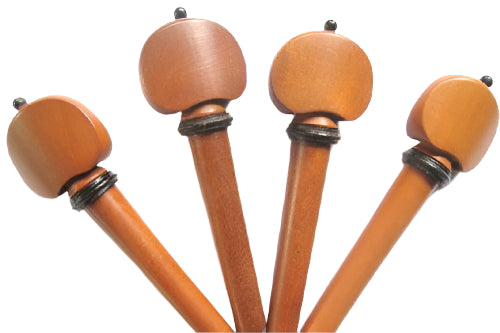 Violin pegs-Winterling-boxwood ebony trimme