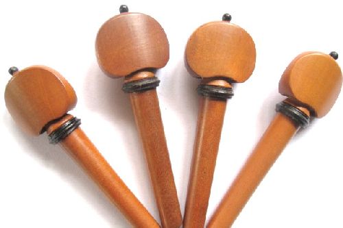 Violin pegs-Winterling-boxwood ebony trimme