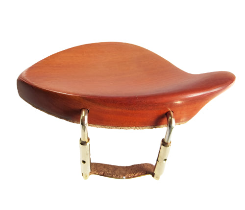violin chinrest- Dresden-pernambuco-gold
