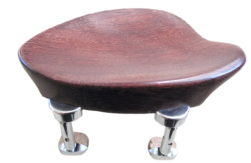 Violin chinrest- Flat Baron-Tetul-Hill chrome