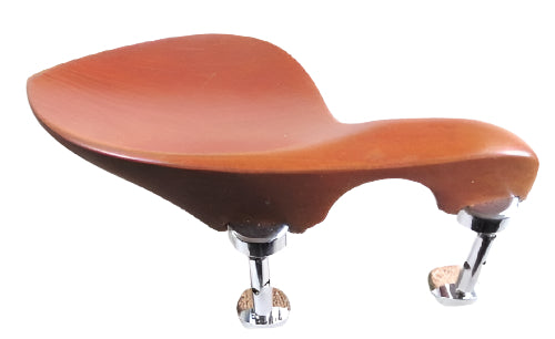 Violin chinrest- Guarneri-Boxwood-Hill chrome