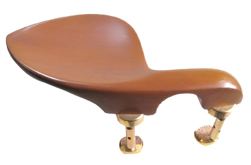 Violin chinrest- Guarneri-Boxwood-Hill gold