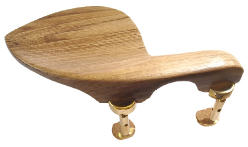 Viola chinrest- Guarneri-Teak-Hill gold