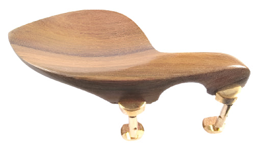 Viola chinrest- Guarneri-walnut-Hill gold