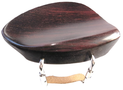 Violin chinrest- Hill-Rosewood-chrome