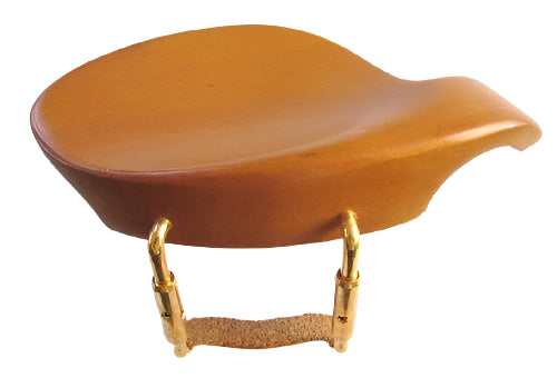 Viola chinrest- Hollywood-Boxwood-gold