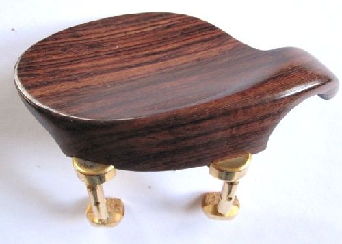 Violin chinrest- Hollywood-Rosewood-Hill gold