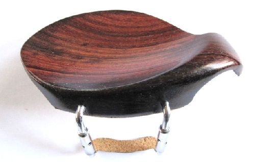 Viola chinrest- Hollywood-Rosewood-chrome