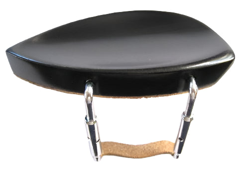 Violin chinrest- Joachim-Ebony-standard chrome