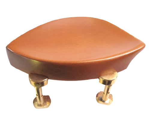 Violin chinrest- Kauffman-Boxwood-Hill gold