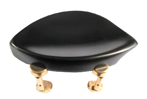Viola Chinrest- Kauffman-Ebony-Hill Gold