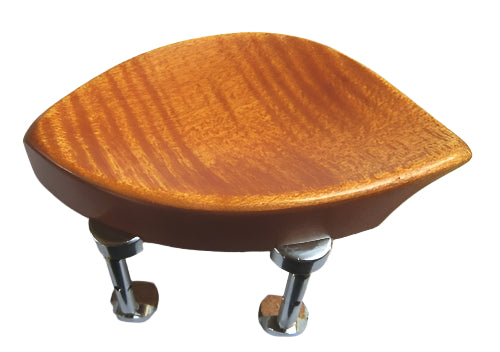 Violin chinrest- Kauffman-Maple-Hill chrome