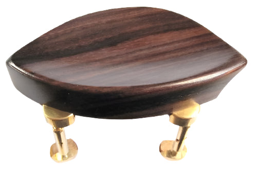 Violin chinrest- Kauffman-Rosewood-Hill gold