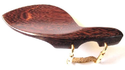Violin chinrest- Large strad-Tetul-standard gold