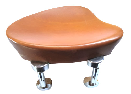 Viola Chinrest- New Baron-Boxwood-Hill Chrome