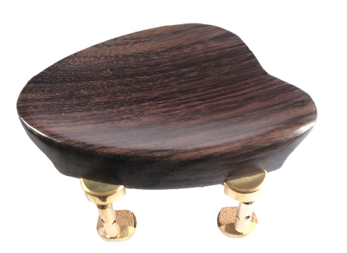 Viola chinrest- New Baron-Rosewood-Hill gold