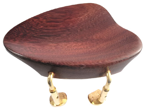 Violin chinrest- New Baron-Tetul-semi hill gold