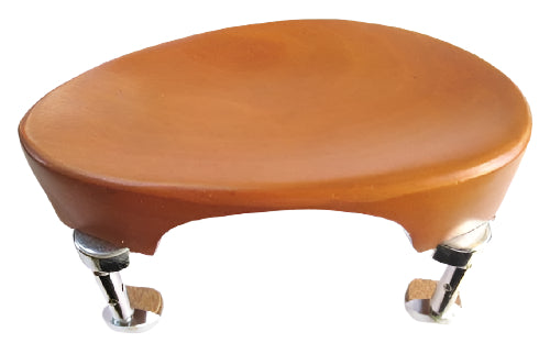 Violin chinrest- New Flesch-Boxwood-Hill chrome