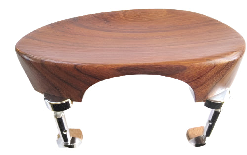 Violin chinrest- New Flesch-Rosewood-Hill-Chrome