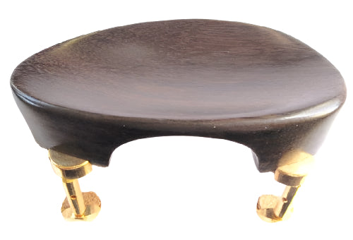 Violin chinrest- New Flesch-Rosewood-Hill gold