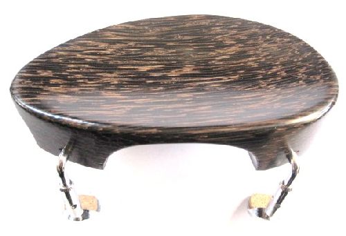 Viola chinrest- New Flesch-Tigerwood-semi Hill chrome