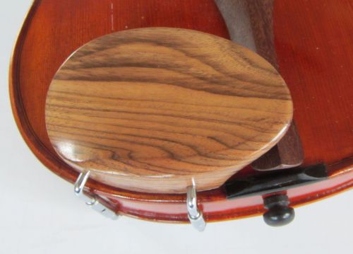 Violin chinrest-"Old Hill" -Teak-side mounted