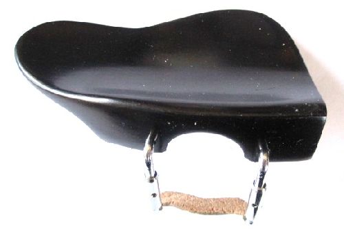 Violin chinrest- Ohrenform-Ebony-Standard