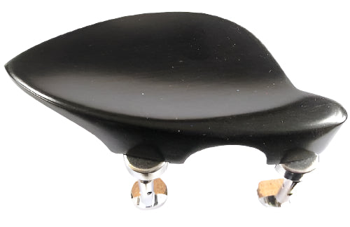 Viola chinrest-Priska-Ebony-Hill chrome