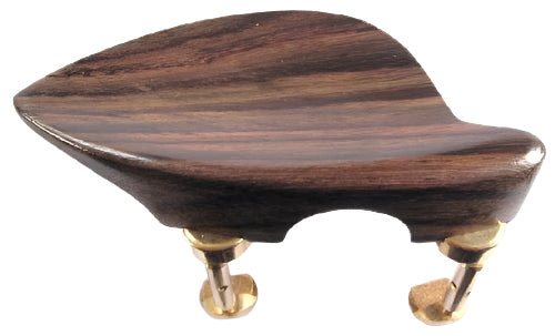 Violin chinrest- Priska-Rosewood-Hill gold