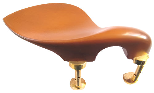 Violin chinrest- Strad-Boxwood-Hill gold