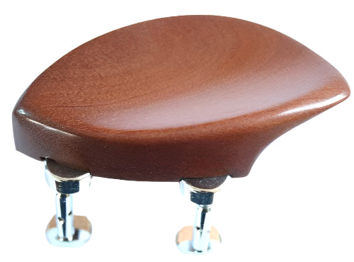 Violin chinrest- Teka-Crabwood-Hill chrome