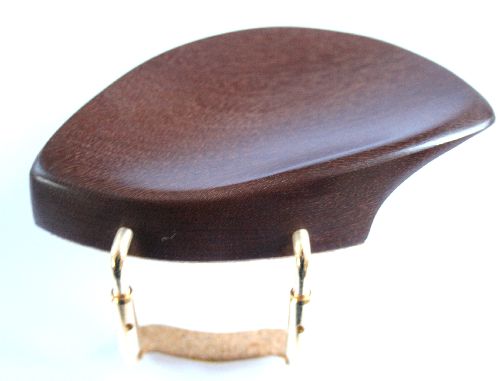 Violin chinrest- Teka-Crabwood-standard gold