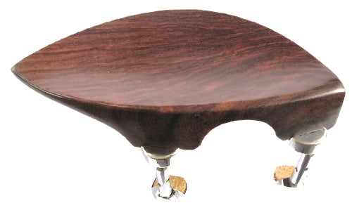 Violin chinrest- Zitman-Rosewood-Hill chrome