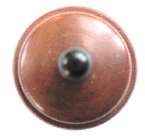 Viola endpin-Boxwood-flat-black pin