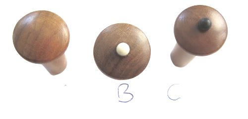 Violin endpin-Cherry