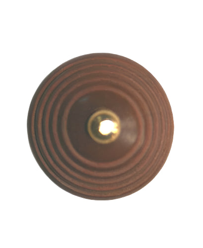 Violin endpin-boxwood-Hill-gold pin